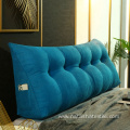 Korean Velvet Triangle Cushion Lengthened Bedside Cushion